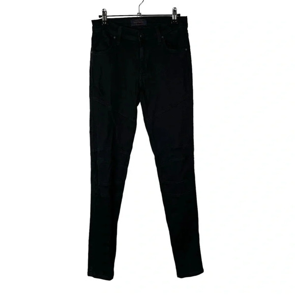 James Jeans Charcoal Geay Moto Skinny Jeans 27 - Picture 1 of 5